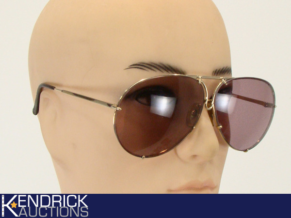lot 21 image: MINT Mens Carrera Porsche Design 5621 Sunglasses with Extra Lens, Case, and Boxes