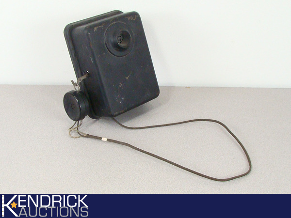lot 54 image: Antique 1872 Edwards Telephone IntercomCall Box