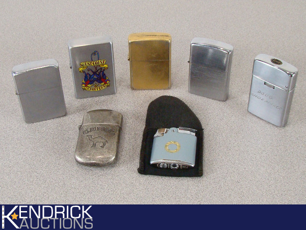 lot 67 image: Lot of 7 Collectible Lighters