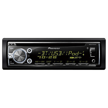 Pioneer iPodiPhoneCDMP3 Car Stereo w Bluetooth