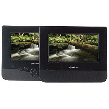 Axion Dual Screen 7 Portable DVD Bundle
