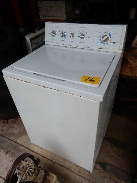 kitchen aid superba washing machine