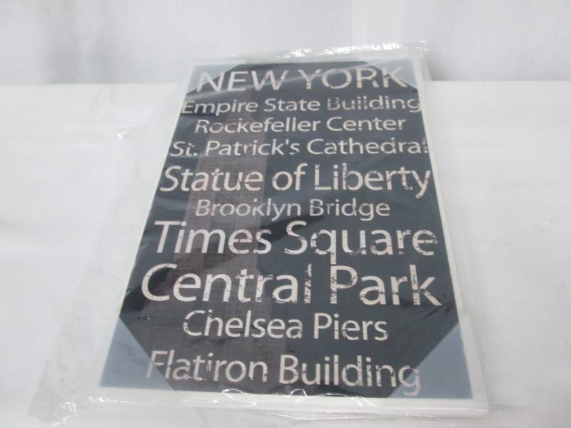 lot 81 image: New York City Landmarks Wall Plaque