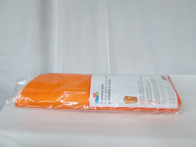 lot 94 image: Honey Can Do Foam Laundry Tote - Orange