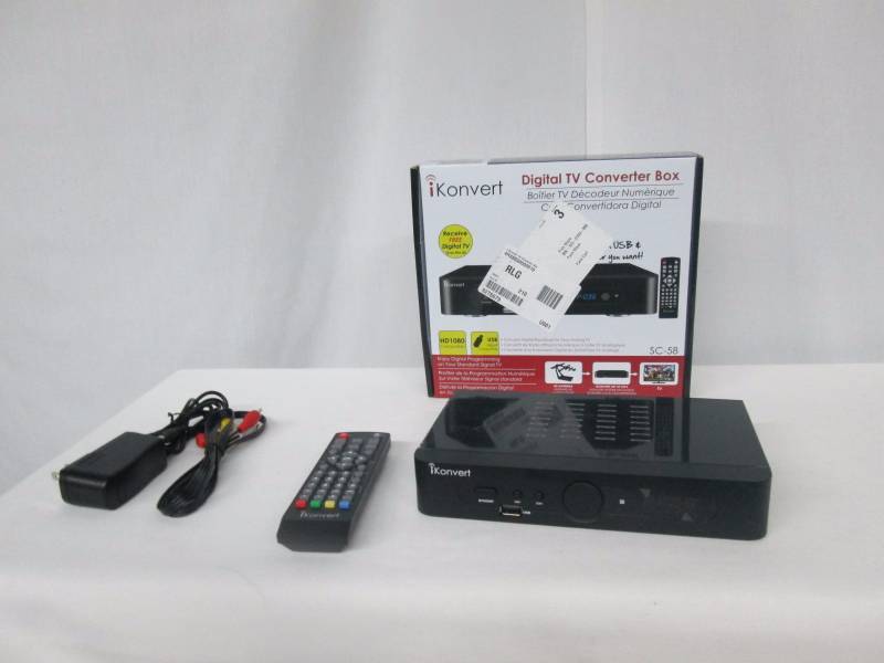 lot 100 image: iKonvert TV Converter Box
