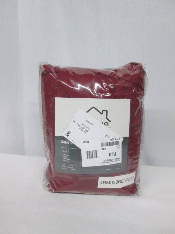 lot 82 image: Alcove Solid-Color Microfiber Sheet Set - King