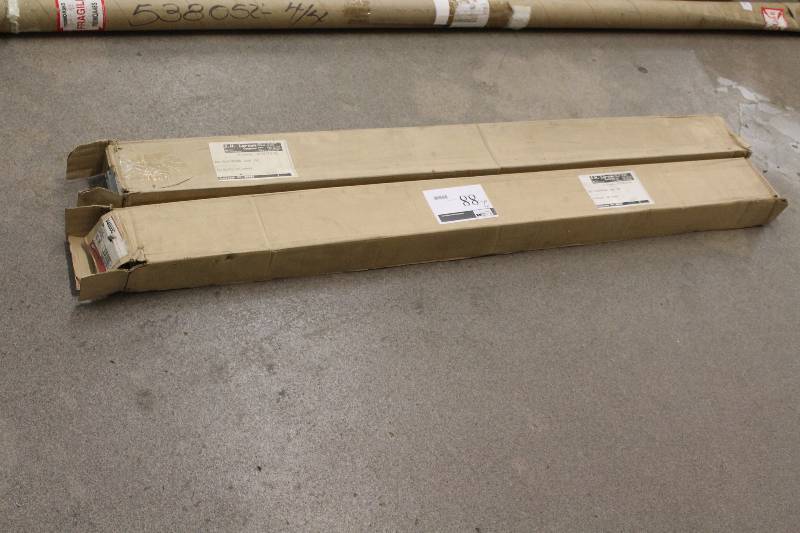 lot 88 image: Box Lot of (2) Raceway Cover For Use w4000B Base 10 - 5 Lengths, 50 Total Ivory.