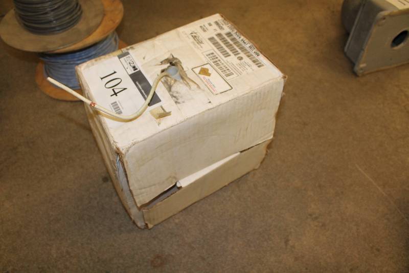 lot 104 image: Communications Cable Reel Part Number 999694501 500Ft.