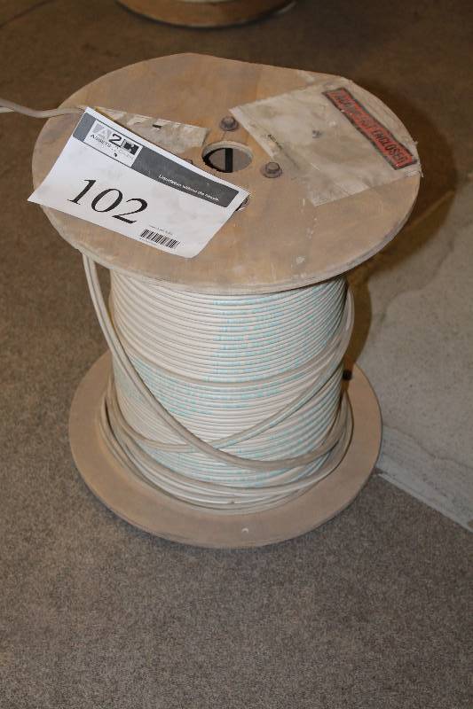 lot 102 image: Miscellaneous Communications Cable Reel.