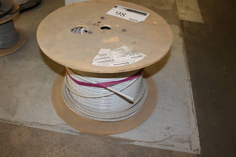 lot 98 image: Communications Cable Reel 41-639-03 CopperSteel.