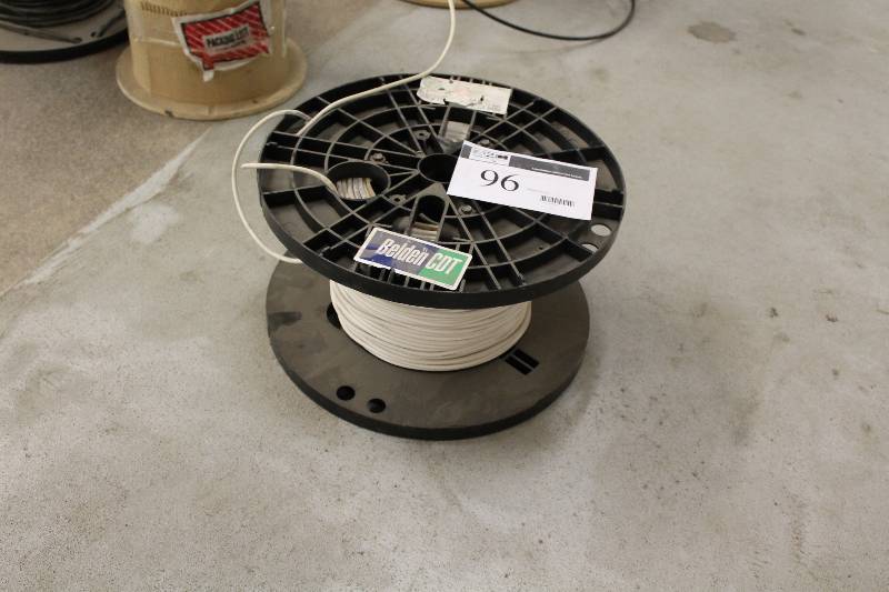 lot 96 image: Communications Cable Reel app. 1000ft 643948 877 Nat.