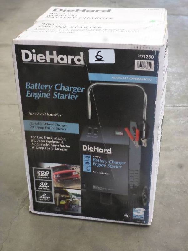 Unused DieHard 240200 Amp Battery...