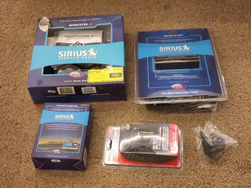 Sirius Satellite Radio Set, Complet...
