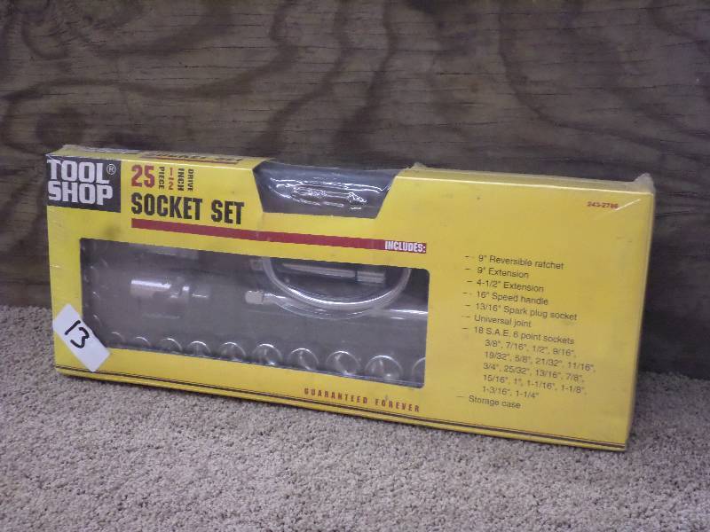 Unused Tool Shop 25-Piece 12-Driv...
