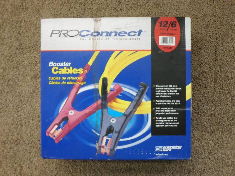 Unused ProConnect 12ft 6-Gauge Boos...