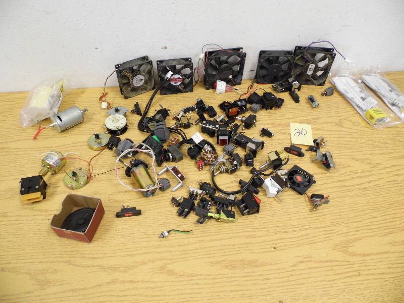 Assorted Fans and Switches