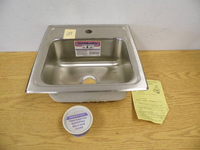 Pacemaker Starlight Stainless Steel Sink