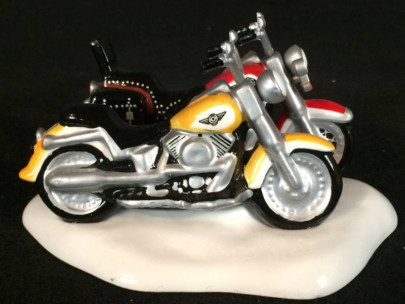Dept 56 Harley-Davidson Fat Boy & Softail