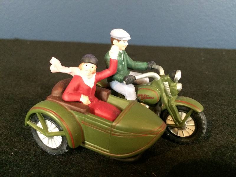 Dept 56 1930 Harley-Davidson VL with Sidecar