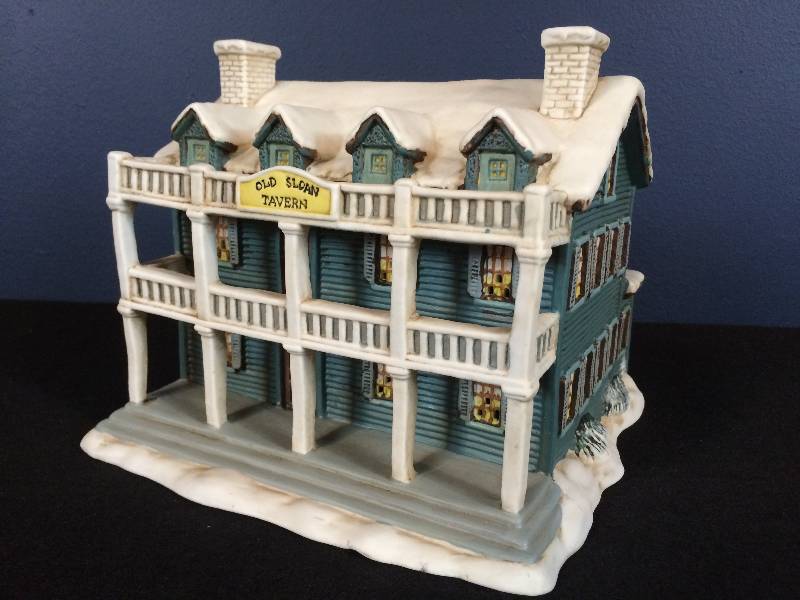 Currier & Ives Old Sloan Tavern