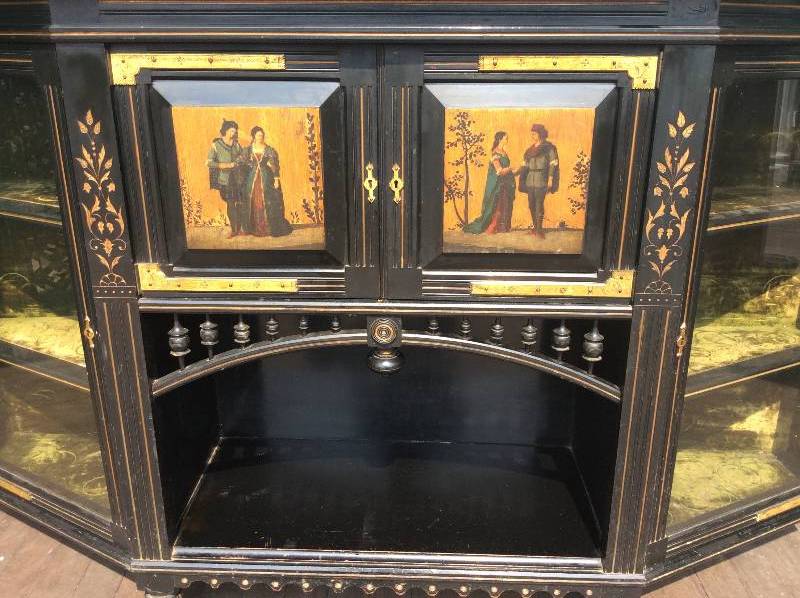 Aesthetic Movement Victorian Ebonised Sideboard