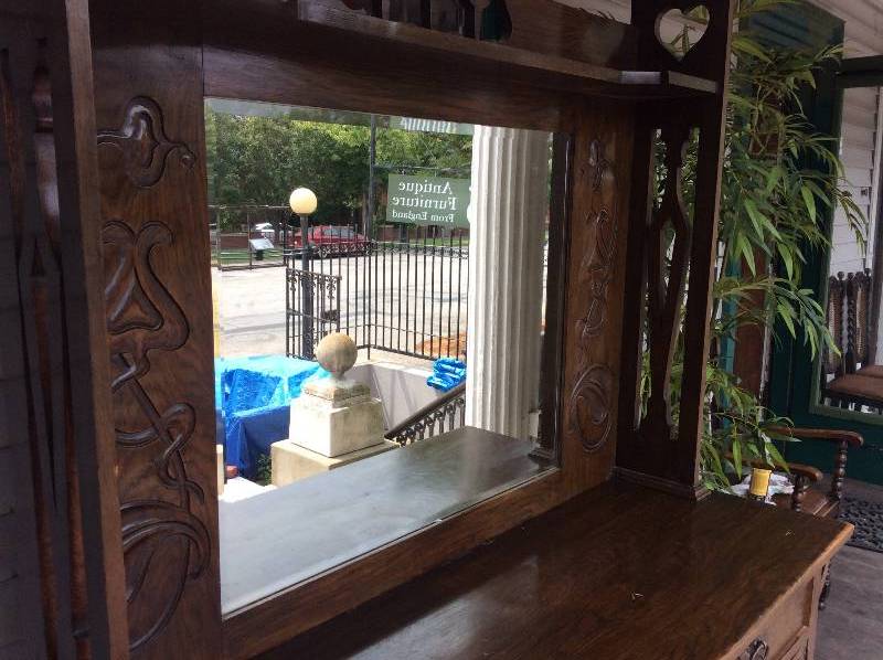 Arts & Crafts Mirror Buffet
