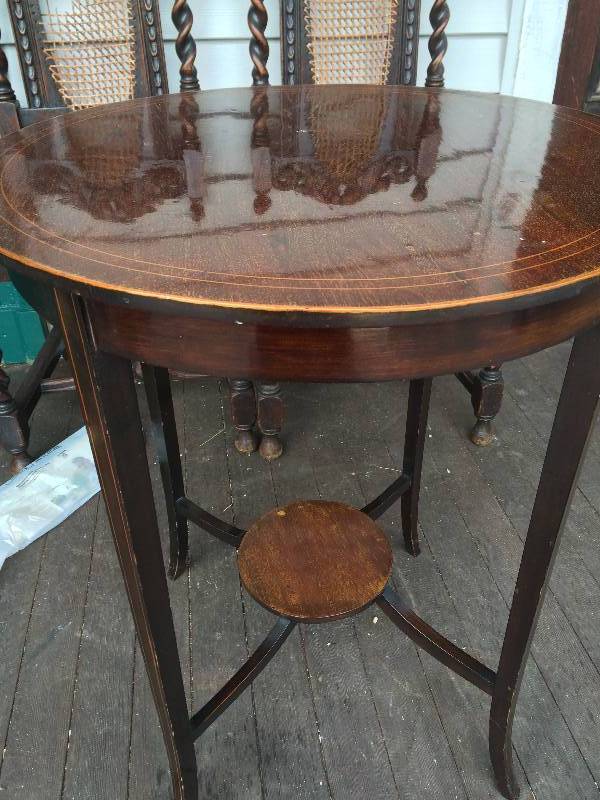 Edwardian Circular Occassional Table