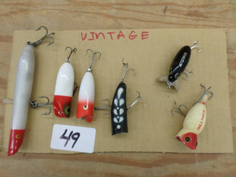 6) Vintage Top-Water Lures , LE Fishing & Sporting #4