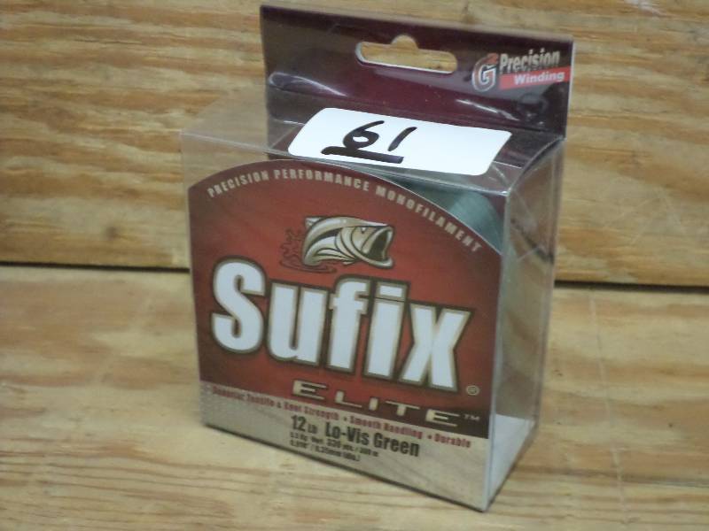 lot 61 image: New 330Yard Spool Of Suffix Elite L...