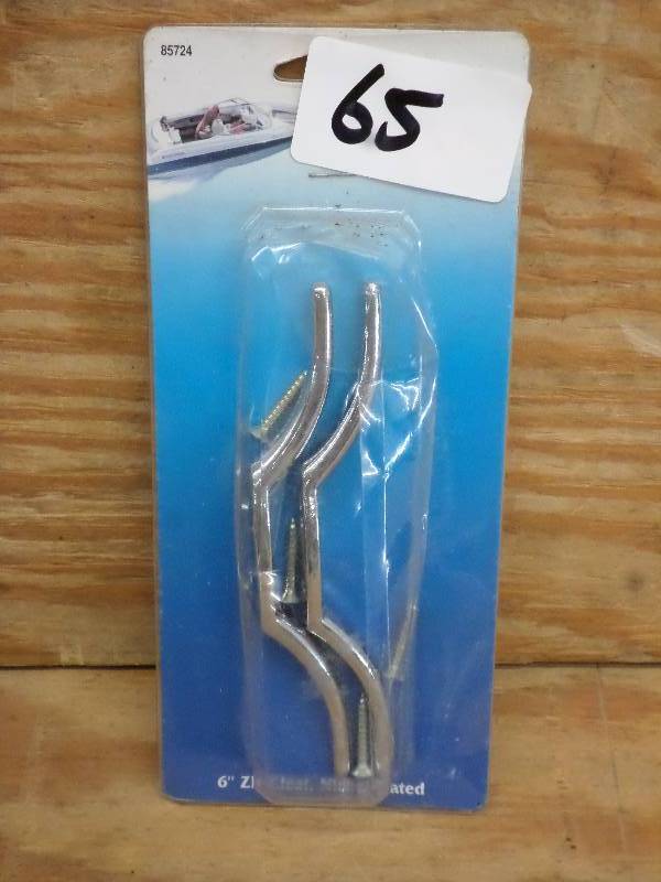 lot 65 image: New 2-Pack Of 6 Nickel-Plated Clea...