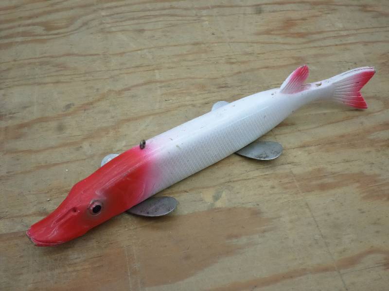 lot 67 image: (1) 9 Spearing Decoy ...