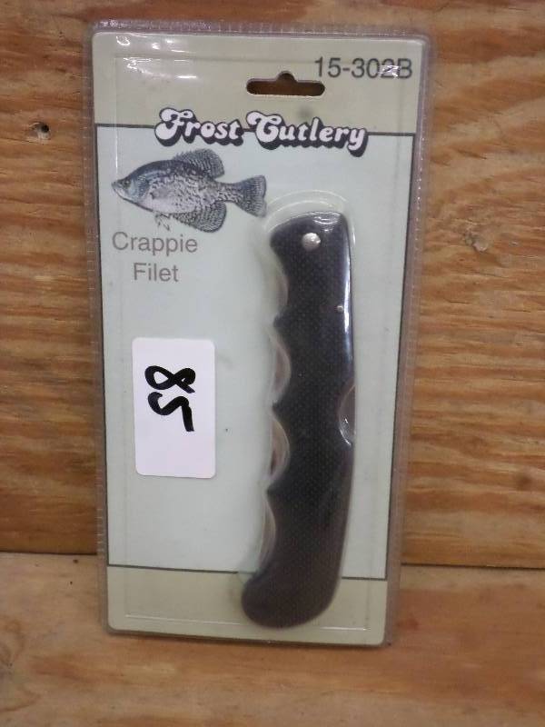 lot 85 image: New Frost Cutlery Crappie Fillet Kn...