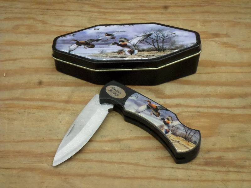 lot 87 image: Frost Cutlery American Wildlife Ma...