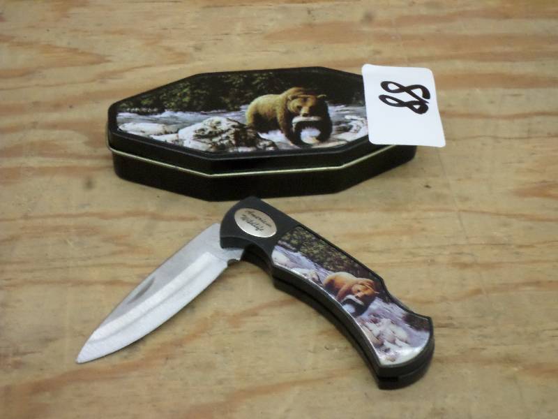 lot 88 image: Frost Cutlery American Wildlife Gr...