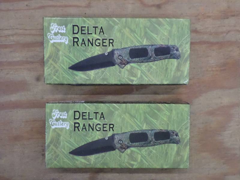 lot 91 image: (2) Frost Cutlery Delta Ranger Kniv...