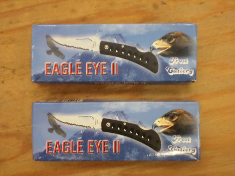 lot 103 image: (2) Frost Cutlery Eagle Eye II Kniv...