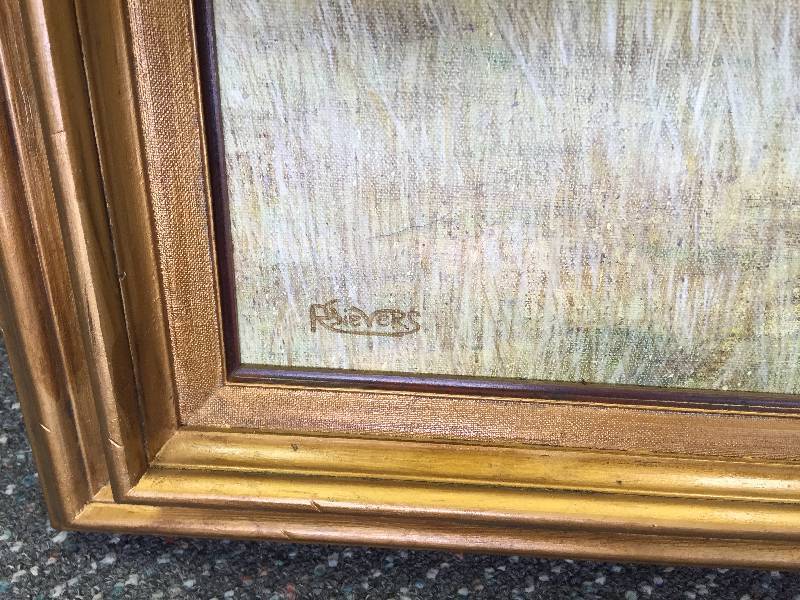 lot 6 image: Original Oil Painting by Richard Sievers Stunning