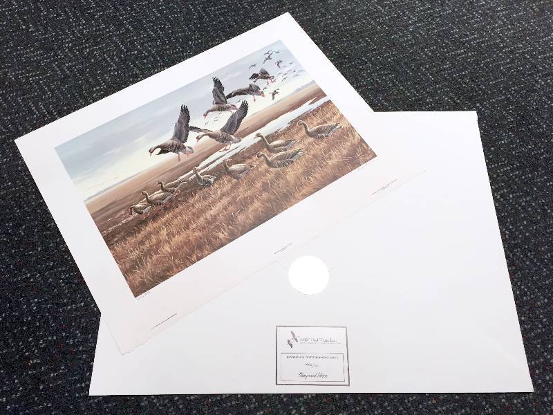 lot 20 image: Maynard Reece print  622 950