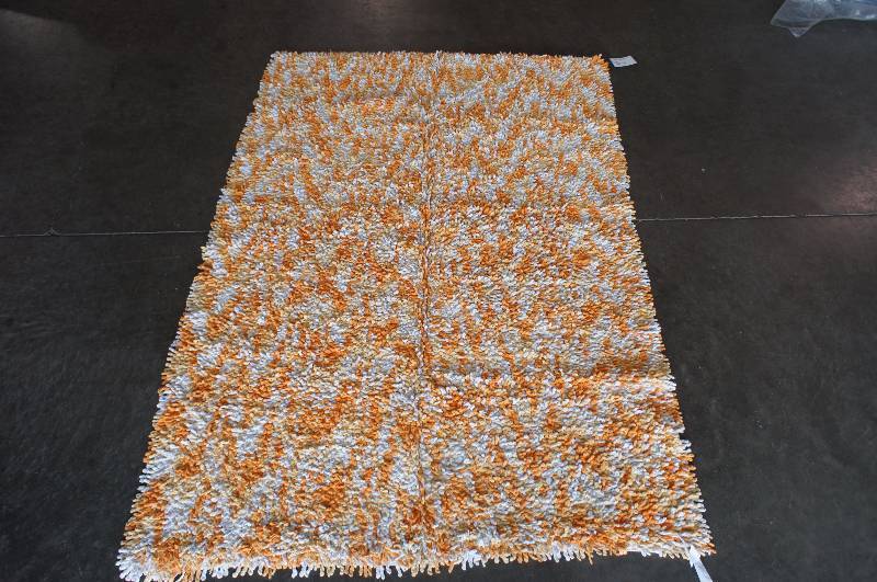 Shagadelic Chenille Twist Swirl Rug