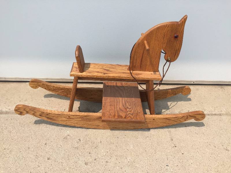 lot 3 image: ROCKING HORSE