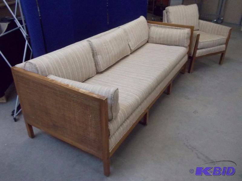 Vintage Sofa & Upholstered Chair