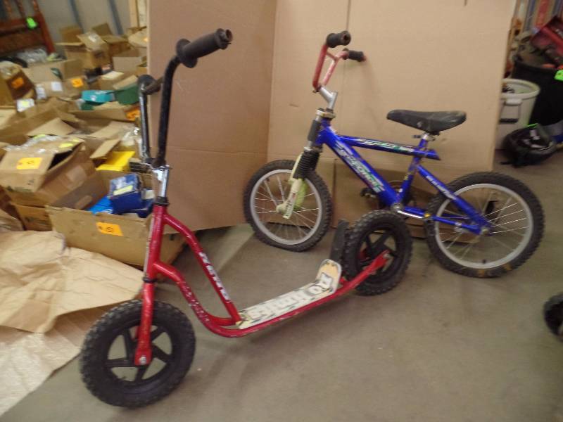 Boys Bike & Scooter