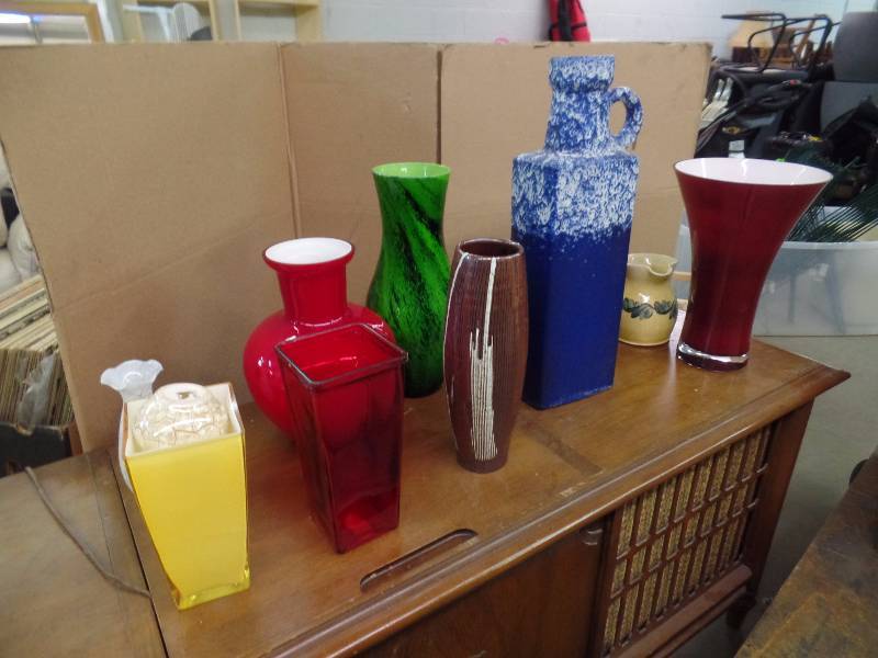 Assorted Decorative Vases