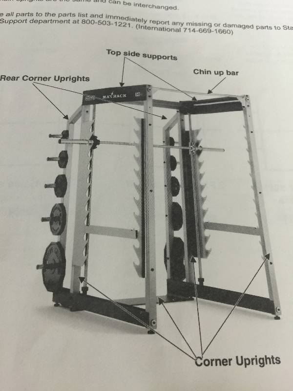 lot 9 image: StarTrac Max Rack