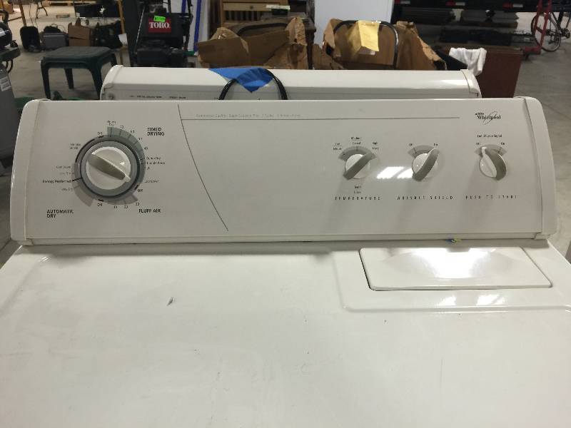 lot 25 image: Whirlpool Front-Load Drier Ultimate Care II