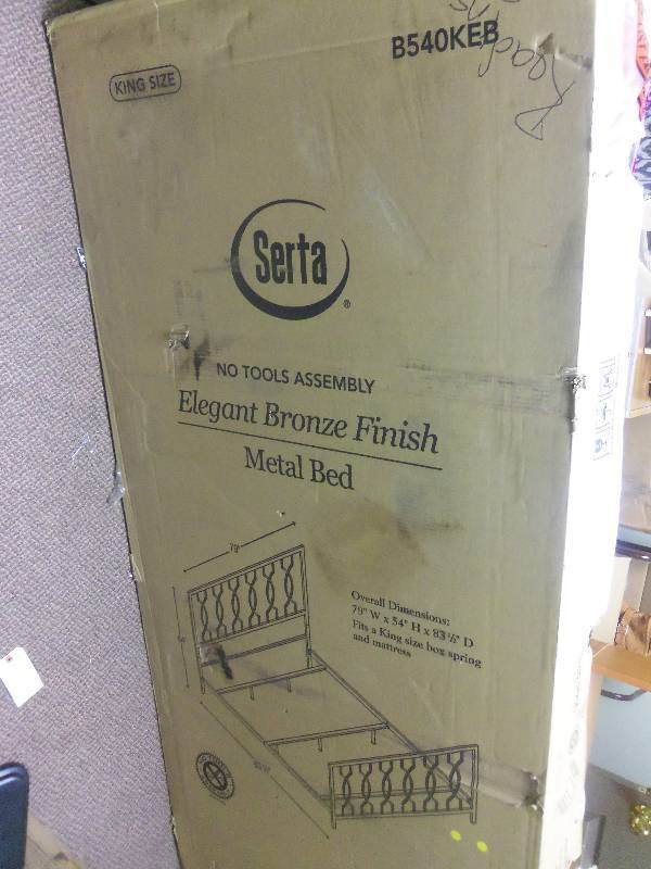 King size bed frame