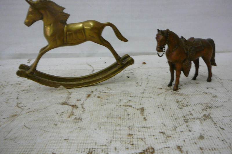 lot 34 image: 2 Horse Figures
