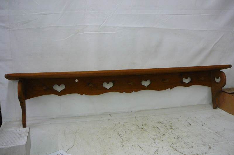 lot 44 image: Lot of Wall Shelves 4 Count
