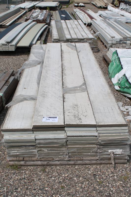 lot 56 image: Lot of James Hardie XLD Color Plus Exterior Siding 12 x 10 54 Thick app. 50 ct.