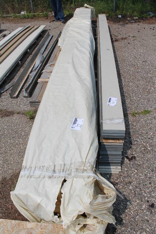 lot 77 image: Lot of L.P. Siding Wooden Corner Boards 6 x 20 app. 10 ct.
